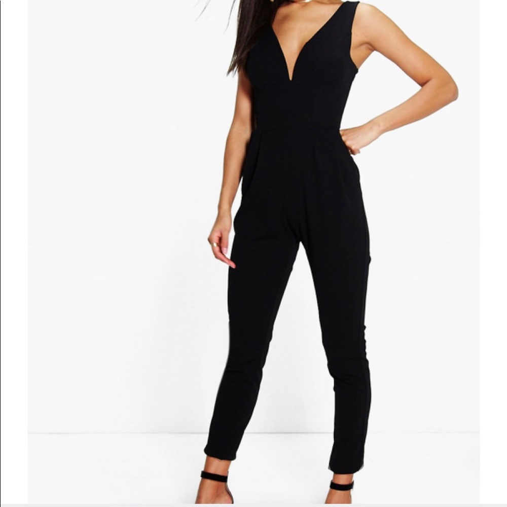 Skinny leg jumpsuit